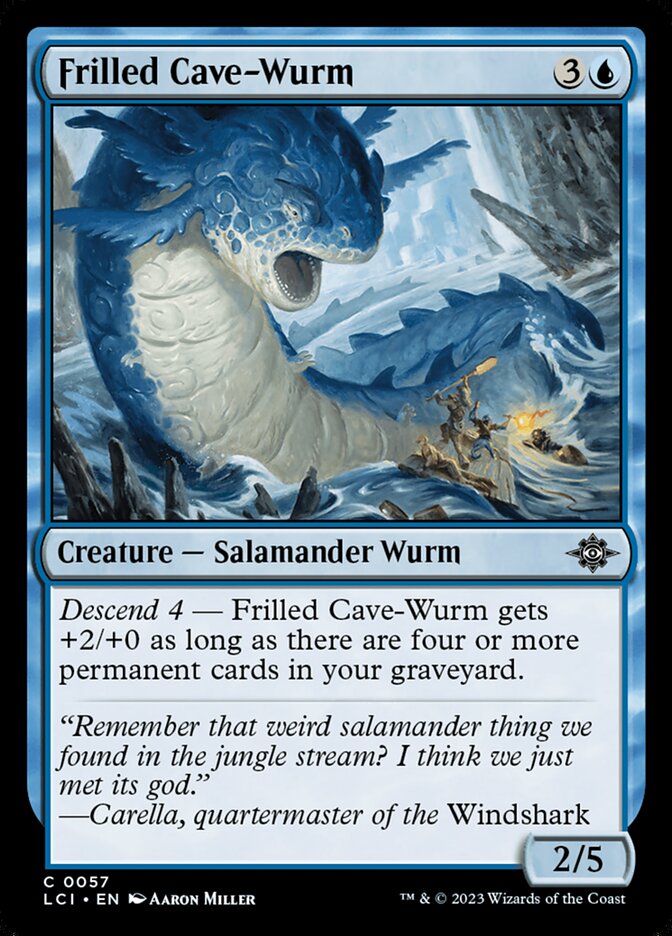 image Frilled Cave-Wurm