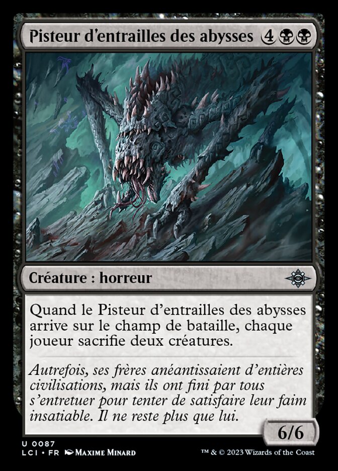 image Pisteur d'entrailles des abysses