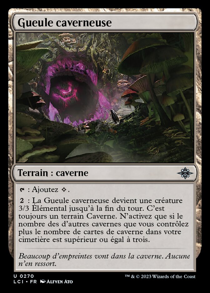 image Gueule caverneuse