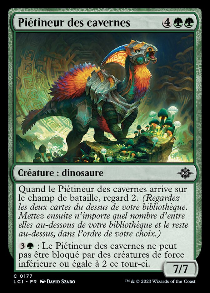 image Piétineur des cavernes