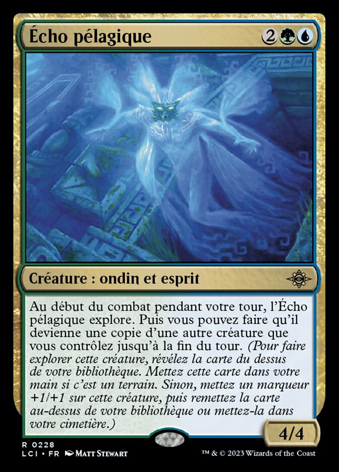 image Écho pélagique