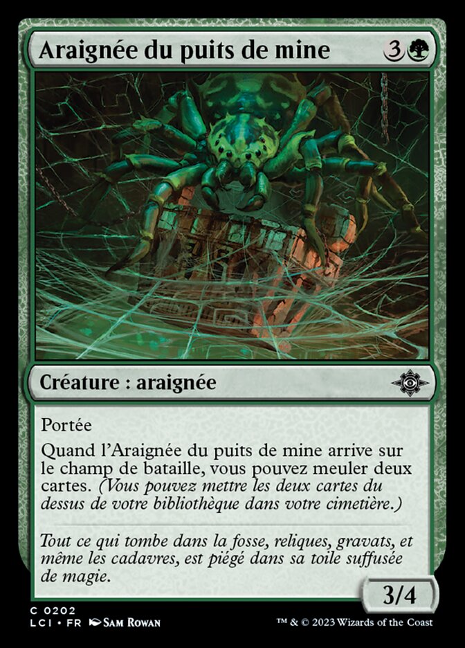 image Araignée du puits de mine