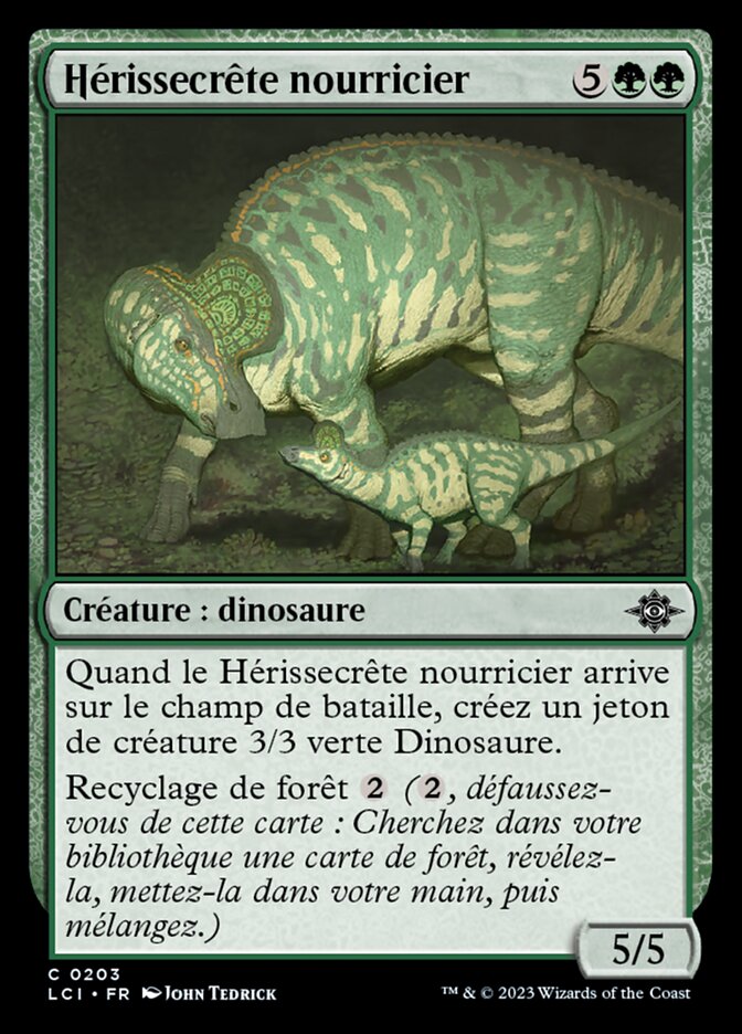 image Hérissecrête nourricier