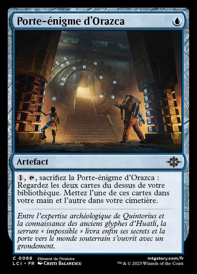 image Porte-énigme d'Orazca