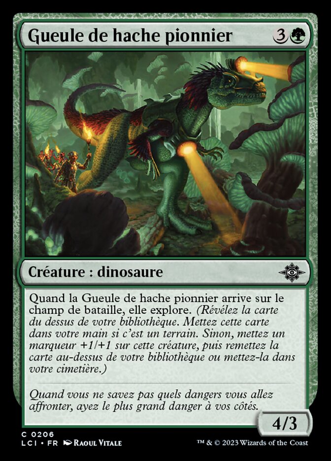 image Gueule de hache pionnier