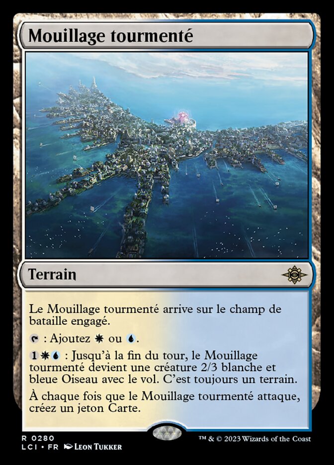 image Mouillage tourmenté