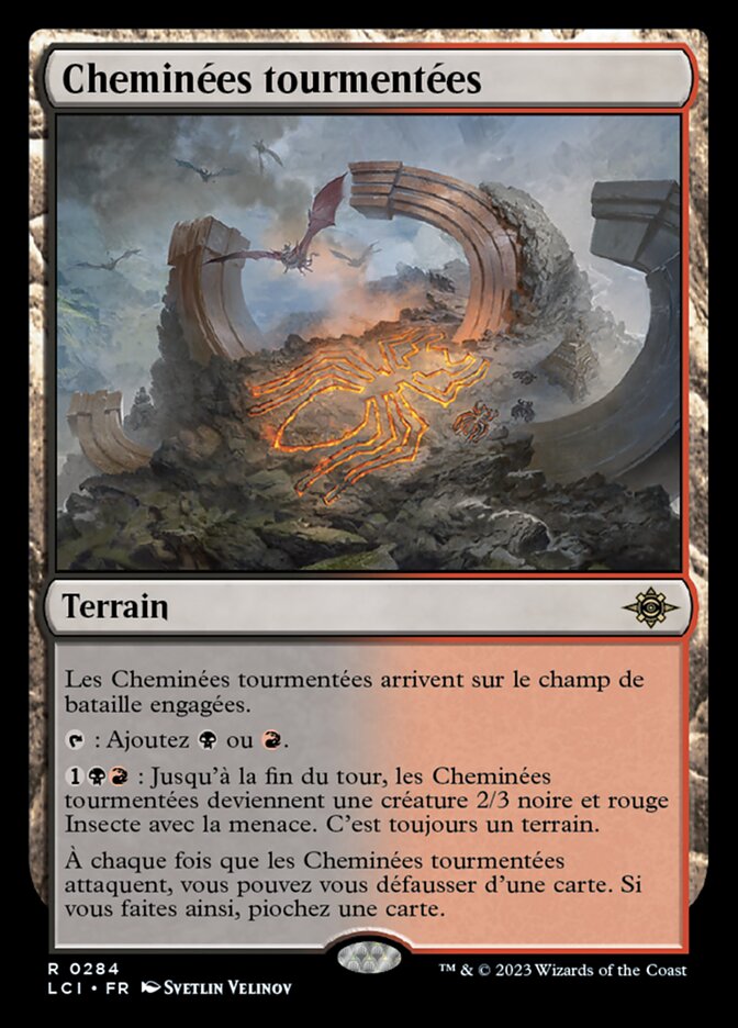 image Cheminées tourmentées