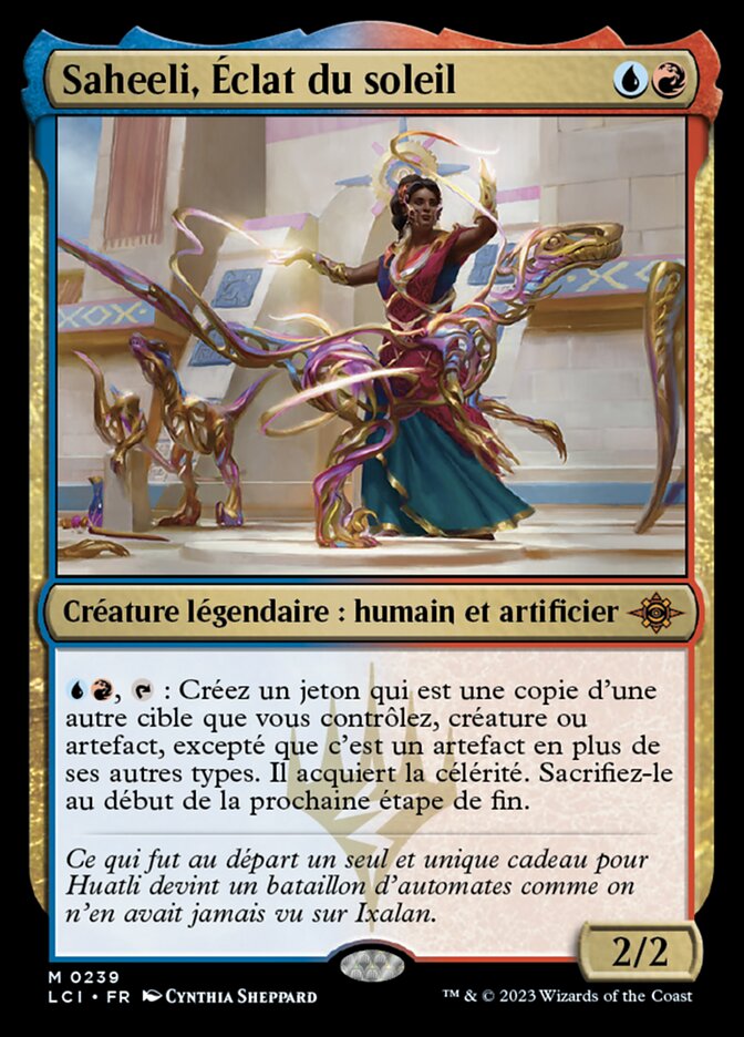 image Saheeli, Éclat du soleil