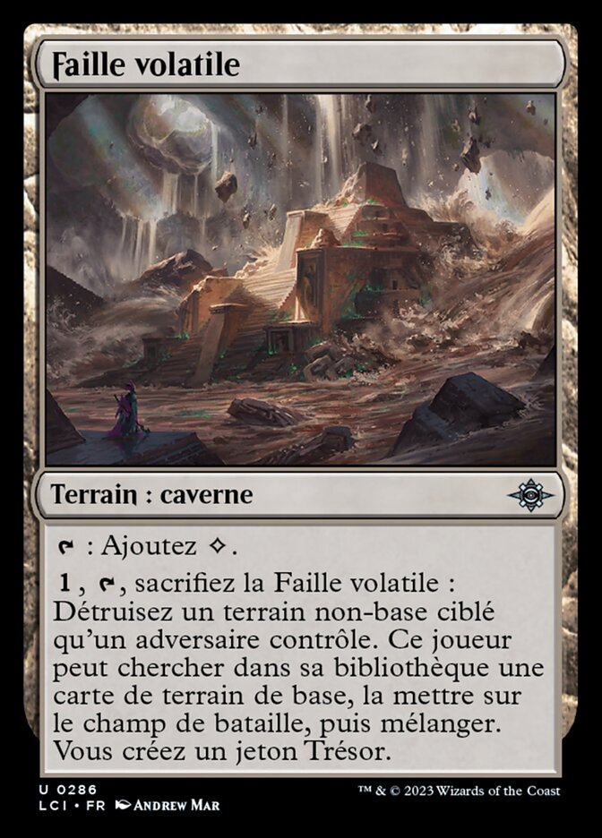 image Faille volatile