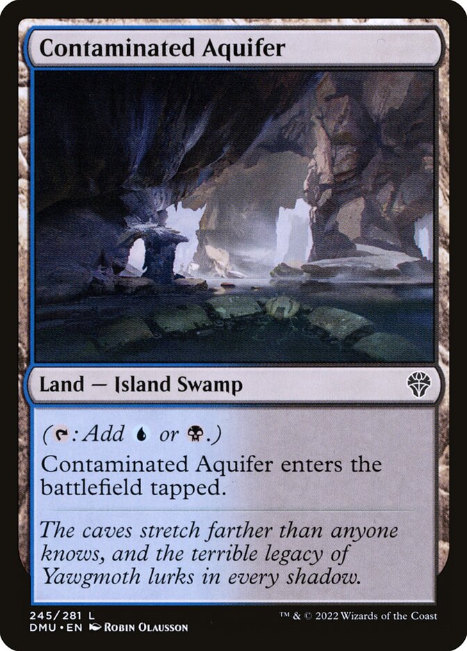 image Contaminated Aquifer