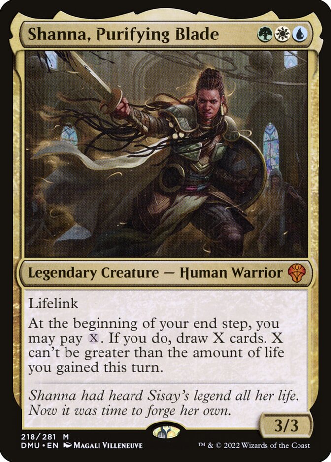 image Shanna, Purifying Blade