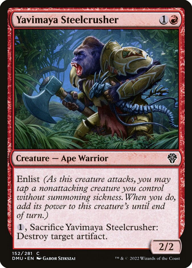 image Yavimaya Steelcrusher