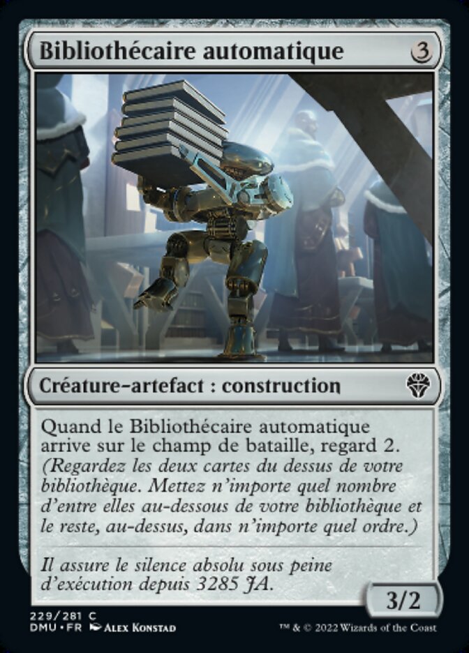 image Bibliothécaire automatique
