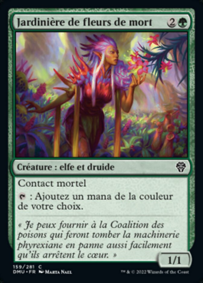image Jardinière de fleurs de mort