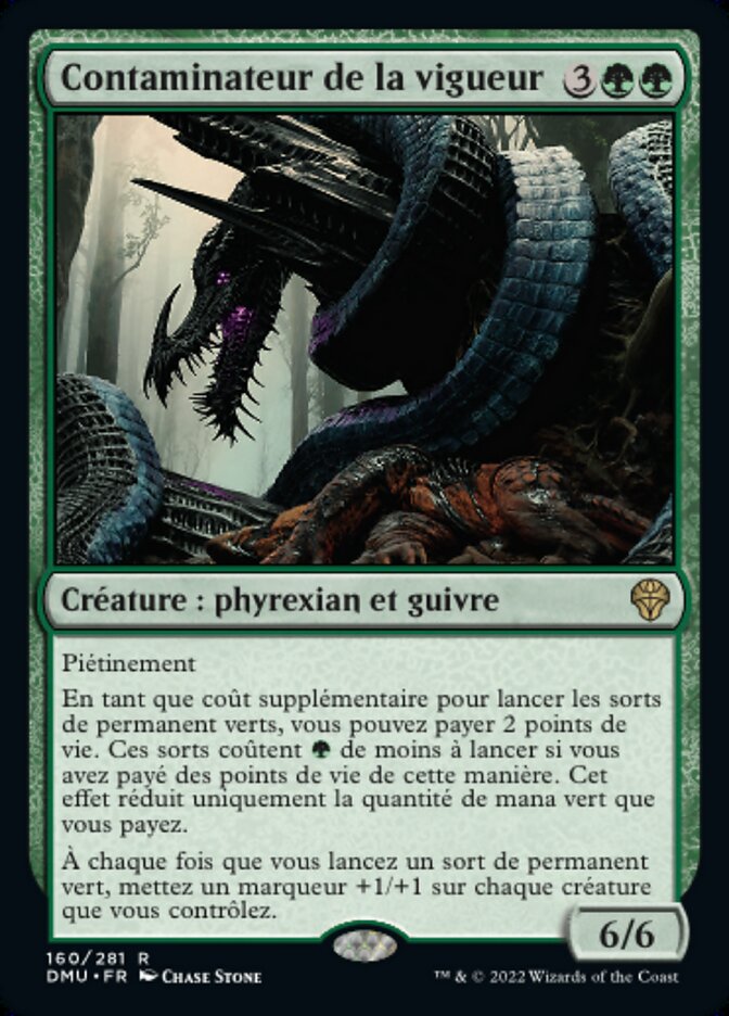 image Contaminateur de la vigueur