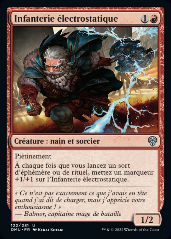 image Infanterie électrostatique