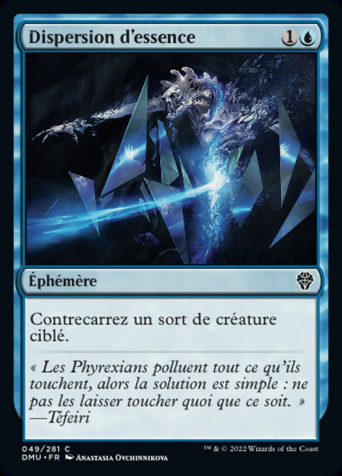 image Dispersion d'essence