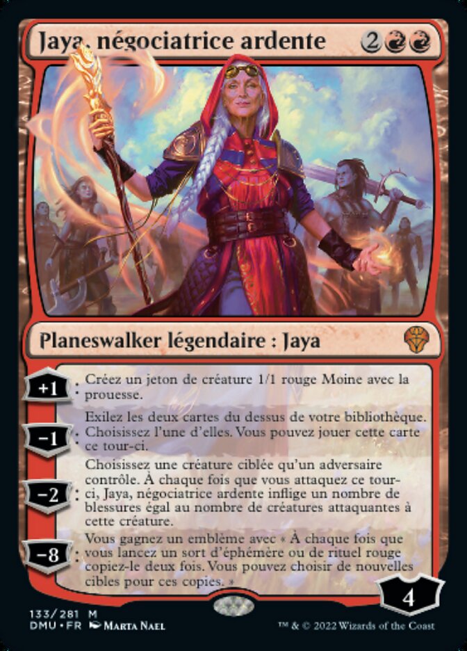 image Jaya, négociatrice ardente