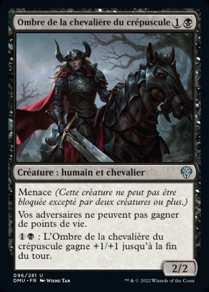image Ombre de la chevalière du crépuscule