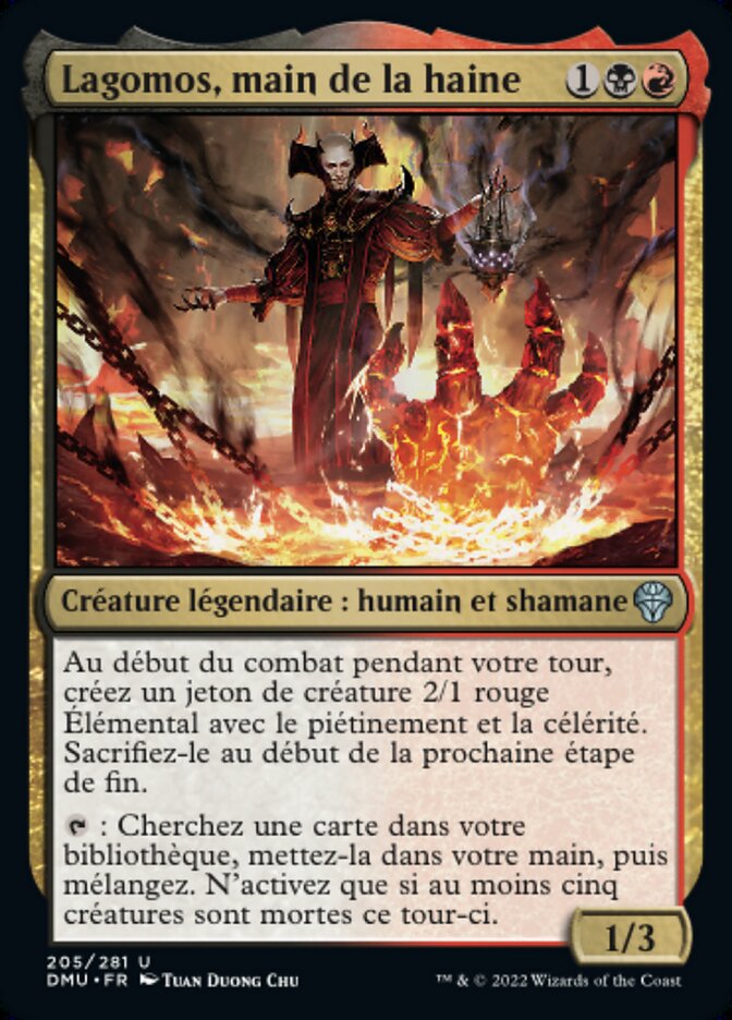 image Lagomos, main de la haine