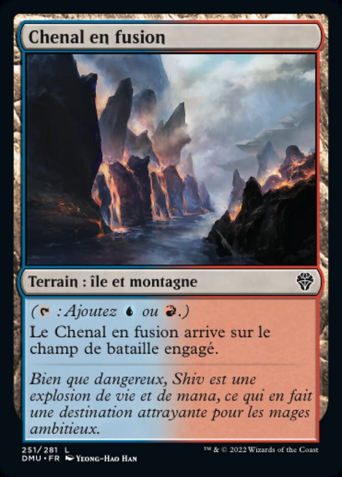 image Chenal en fusion
