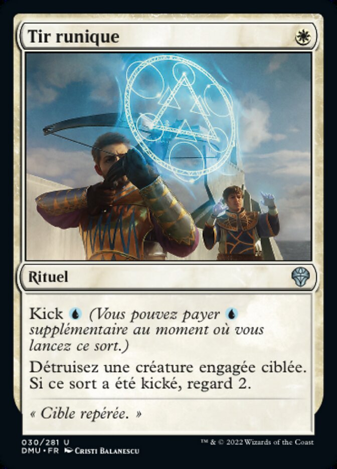image Tir runique