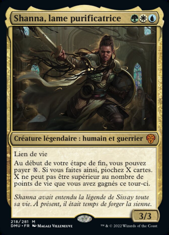 image Shanna, lame purificatrice