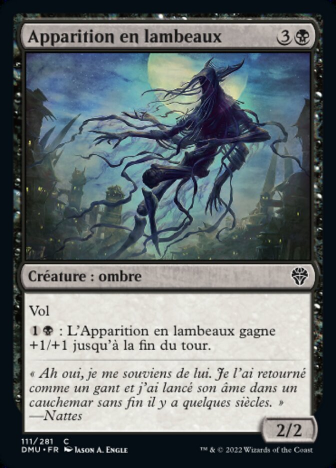 image Apparition en lambeaux