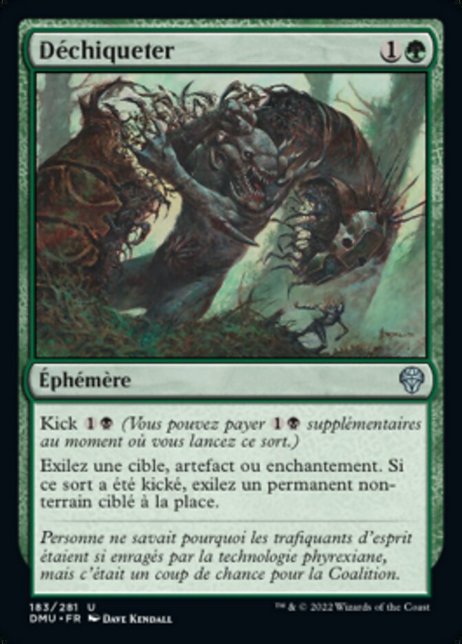 image Déchiqueter