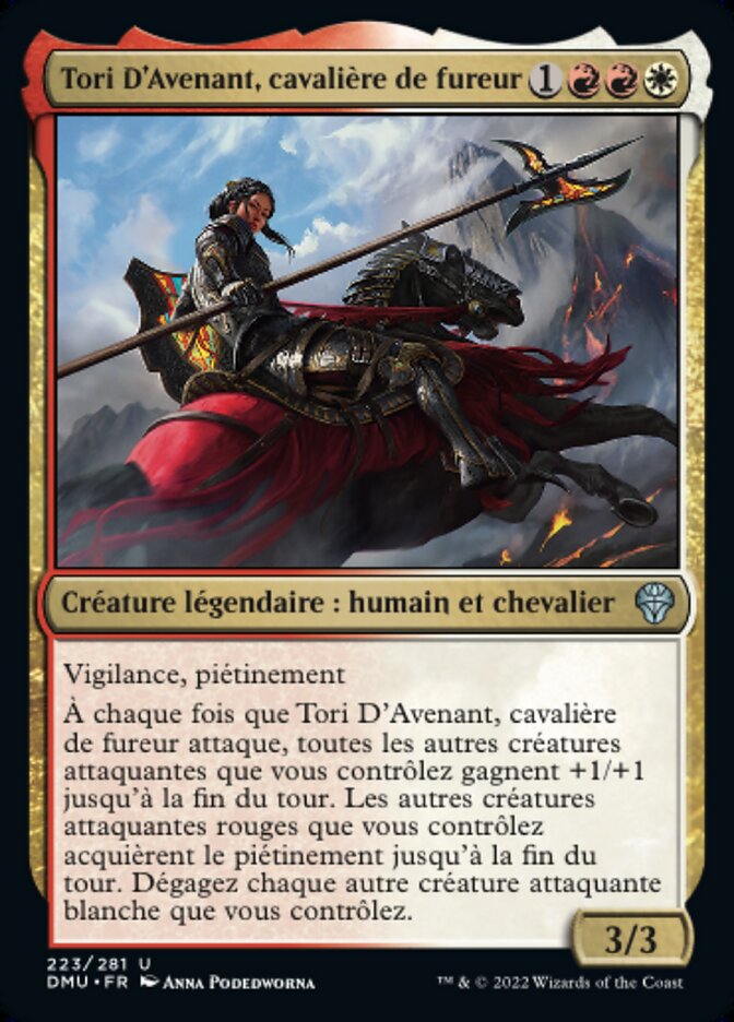 image Tori D'Avenant, cavalière de fureur