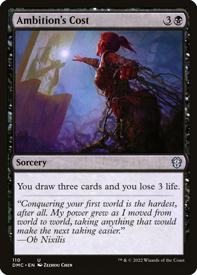 image Ambition's Cost