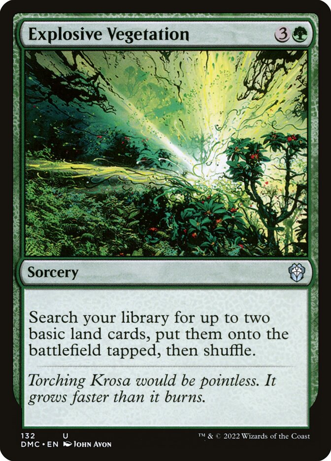 image Explosive Vegetation