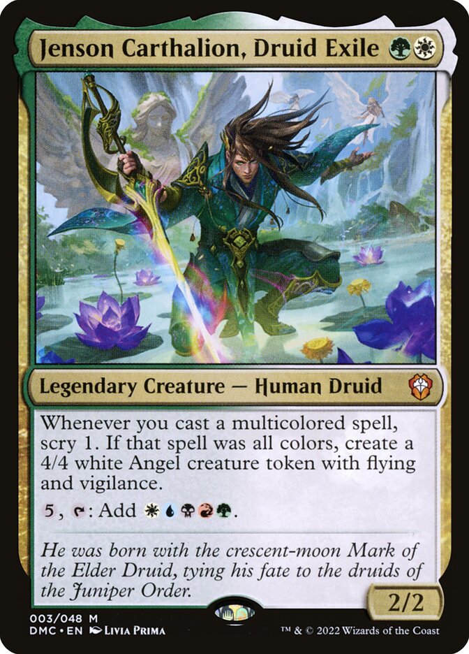 image Jenson Carthalion, Druid Exile
