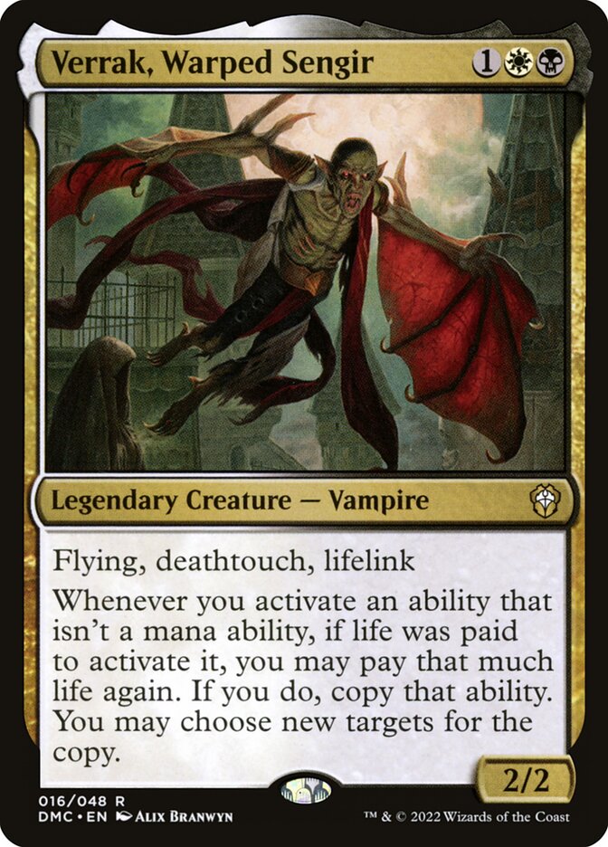 image Verrak, Warped Sengir