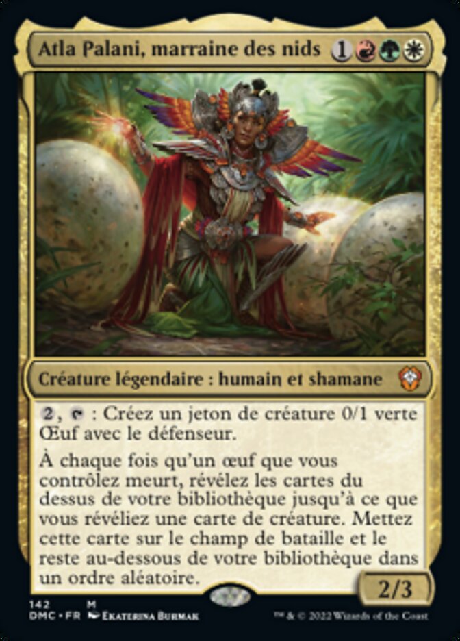 image Atla Palani, marraine des nids