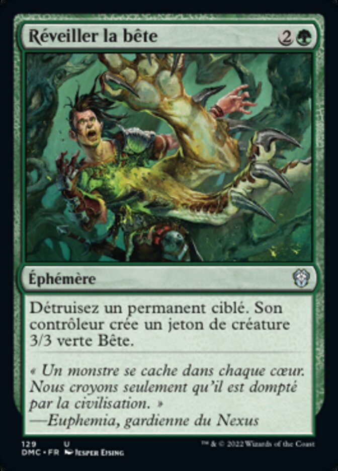 image Réveiller la bête