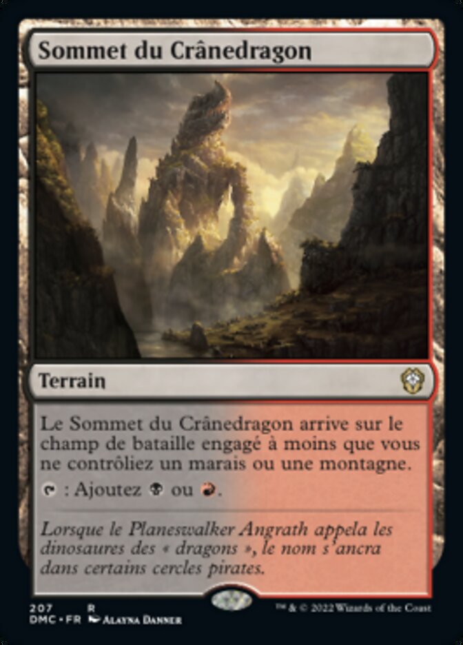 image Sommet du Crânedragon