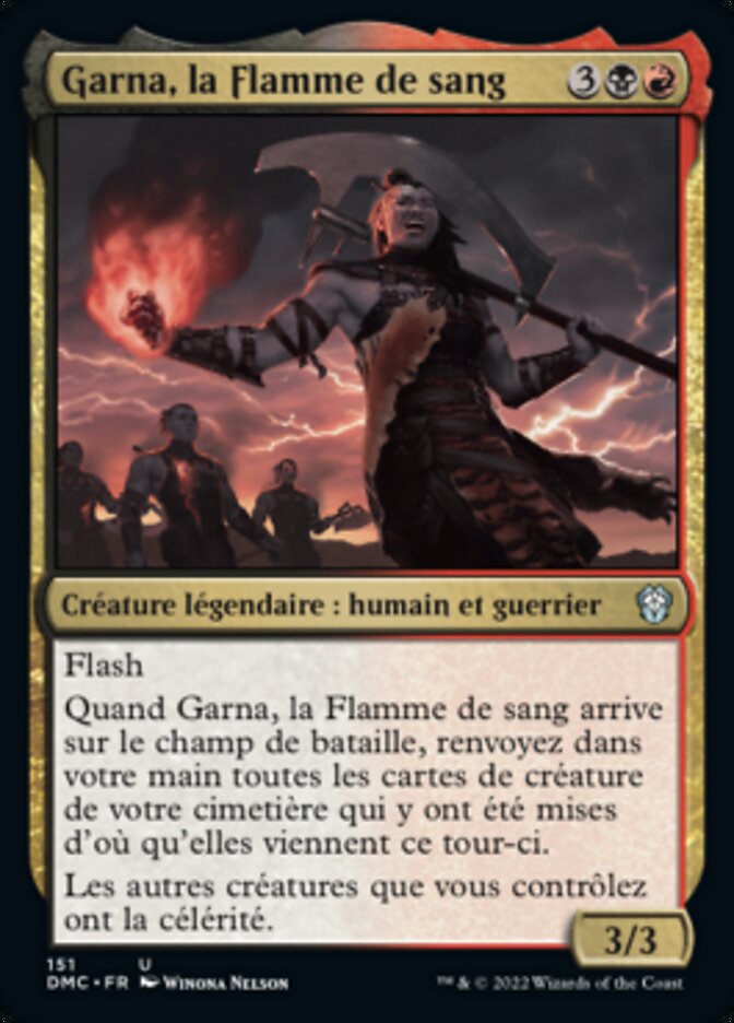 image Garna, la Flamme de sang