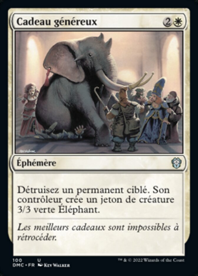 image Cadeau généreux