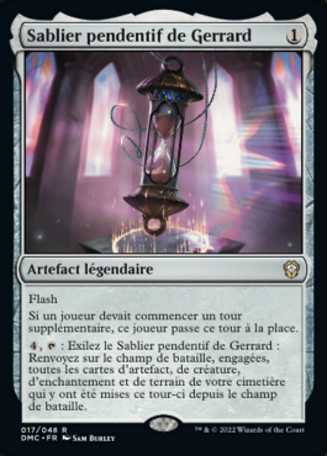 image Sablier pendentif de Gerrard
