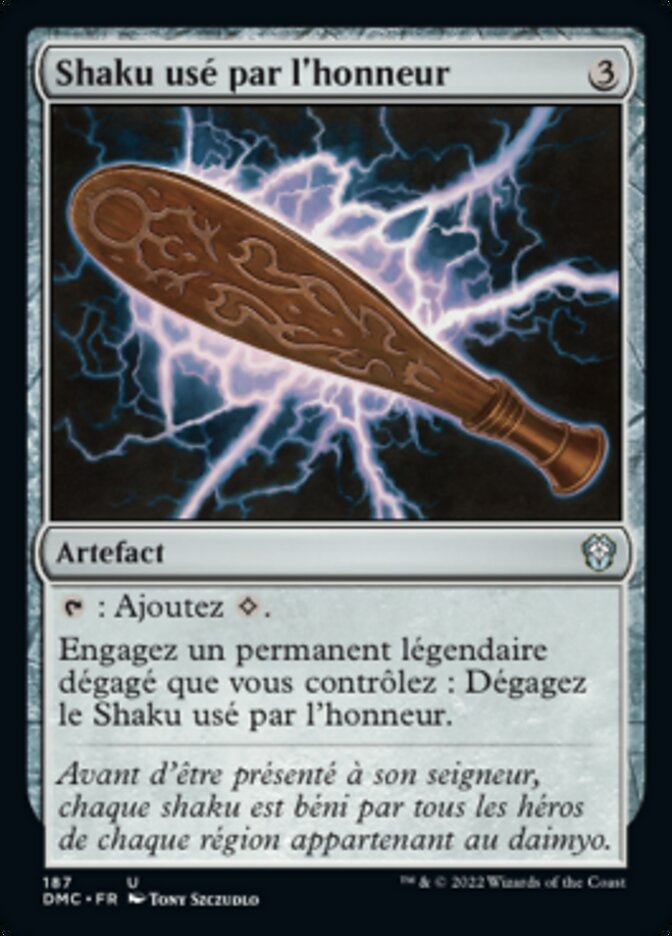 image Shaku usé par l'honneur