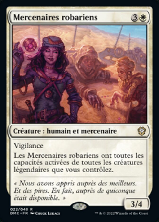 image Mercenaires robariens