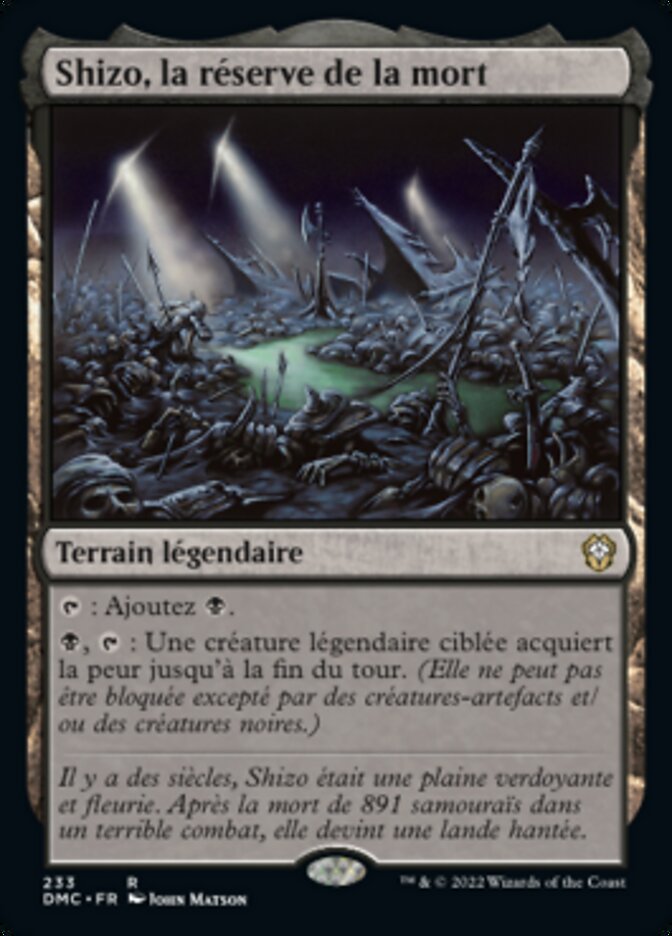 image Shizo, la réserve de la mort