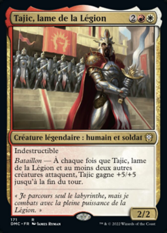 image Tajic, lame de la Légion