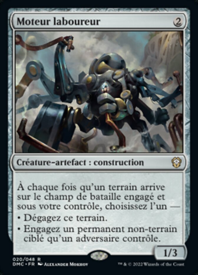 image Moteur laboureur