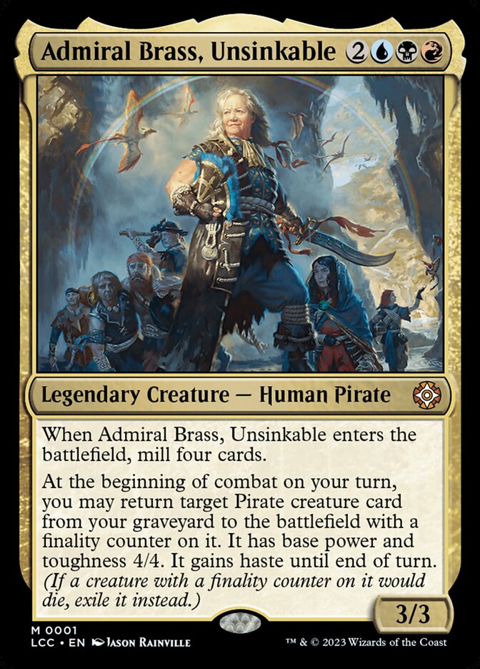 image Admiral Brass, Unsinkable