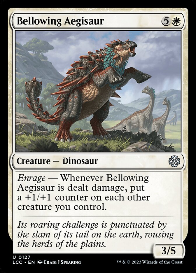 image Bellowing Aegisaur