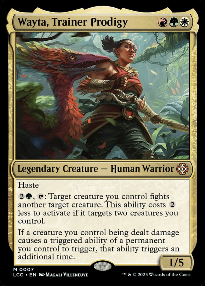 image Wayta, Trainer Prodigy