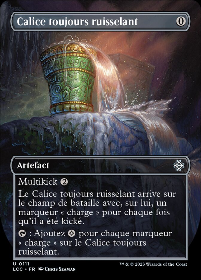 image Calice toujours ruisselant
