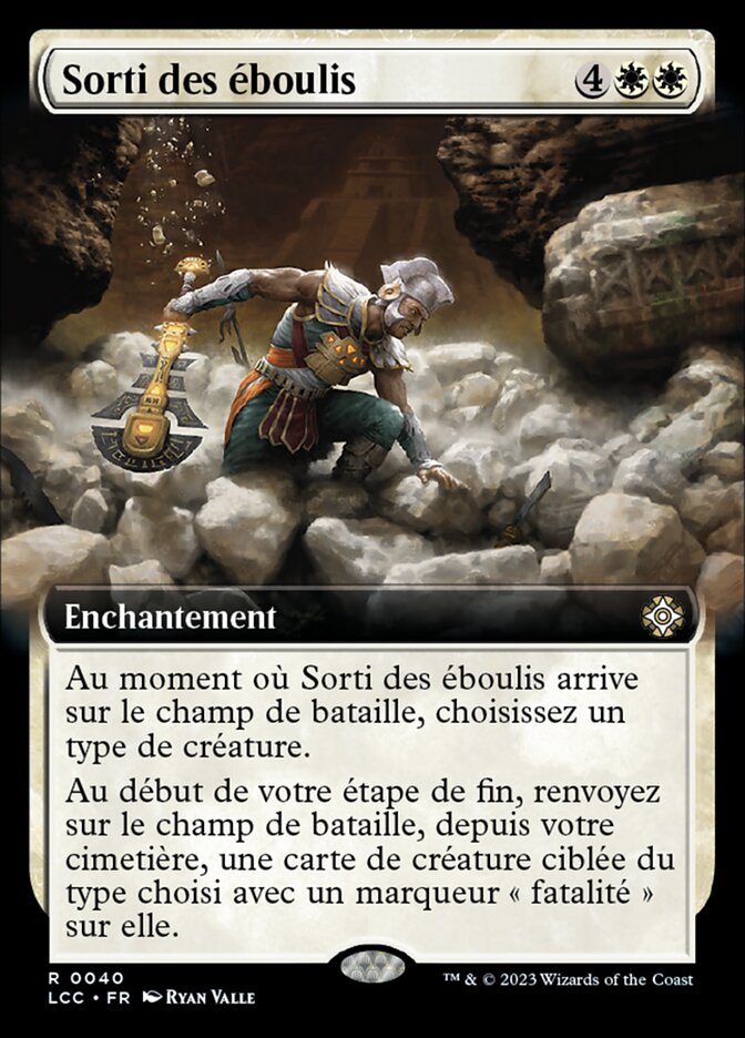 image Sorti des éboulis